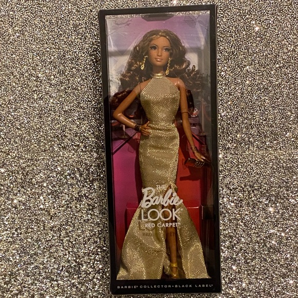 Barbie | Toys | Barbie Look Red Carpet Doll In Shimmering Gold Dress |  Poshmark